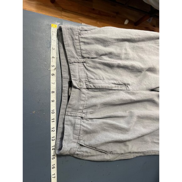 Rewash Womens Linen Blend Pants sz 9/29 Wide-Leg Grey Pants Beachy - Picture 5 of 12